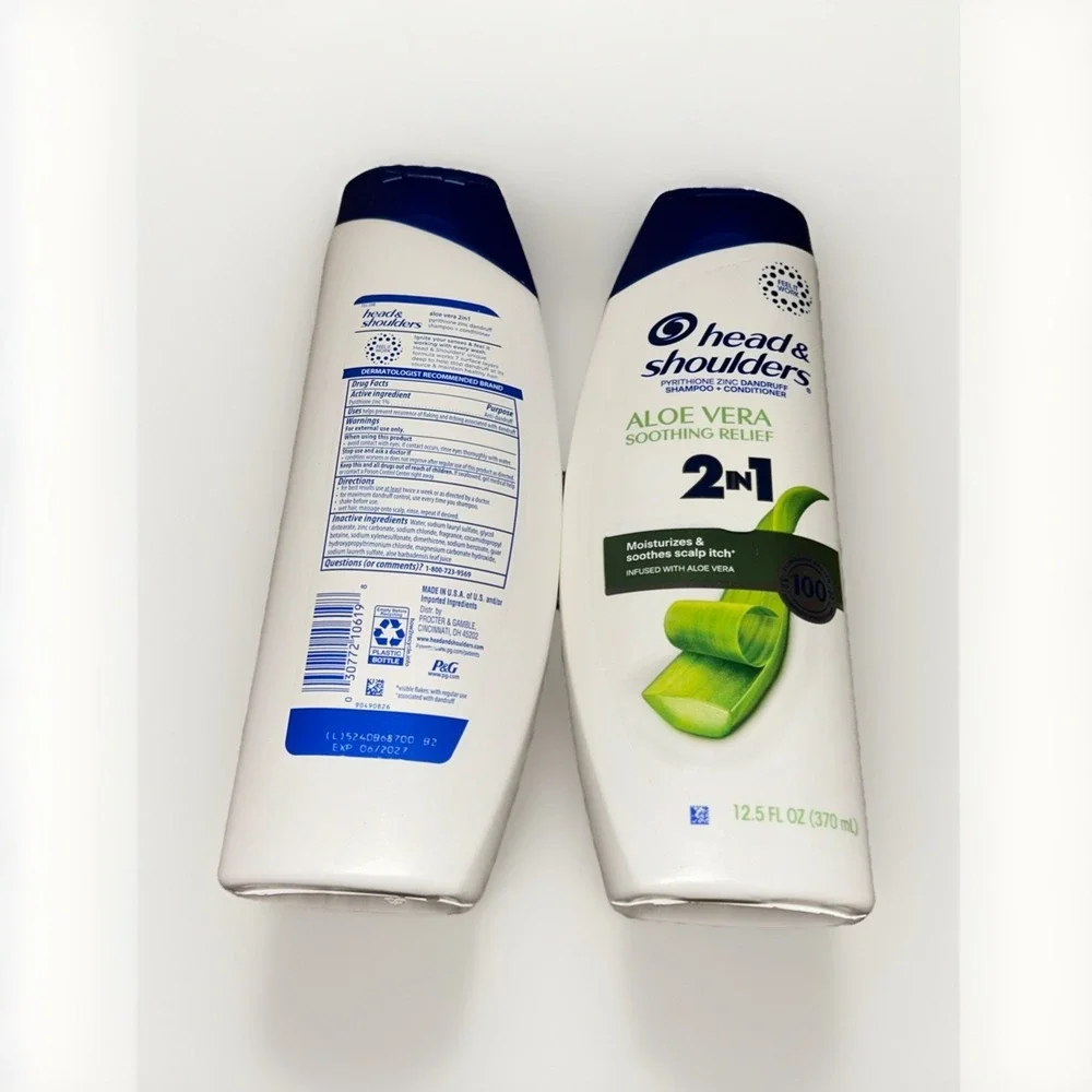head and shoulders shampoo ALOE limited edition Pack of 2